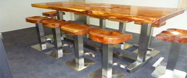 Custom Table & Stools