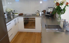 Domestic Stainless Steel Benchtop