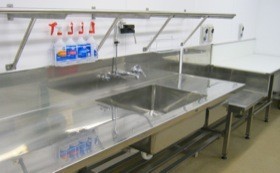 Industrial Stainless Steel Benchtop