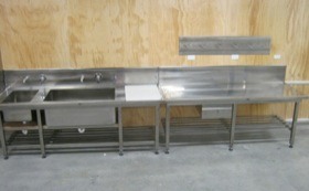 Industrial Stainless Steel Benchtop