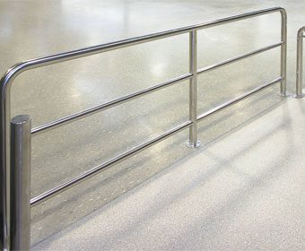 stainless steel barrier