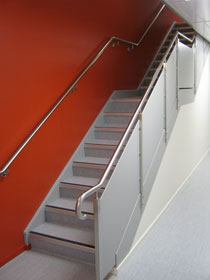 stainless steel handrail