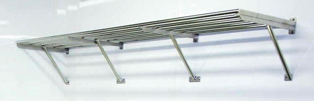 stainless steel shelving